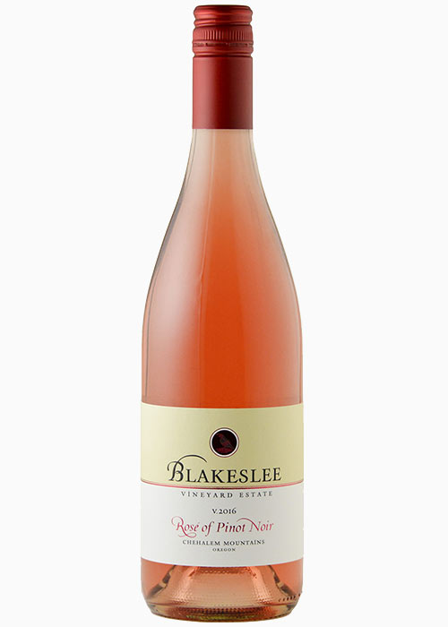 Bottle of 2016 Blakeslee Rosé
