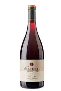 Bottle of Blakeslee Pinot Noir