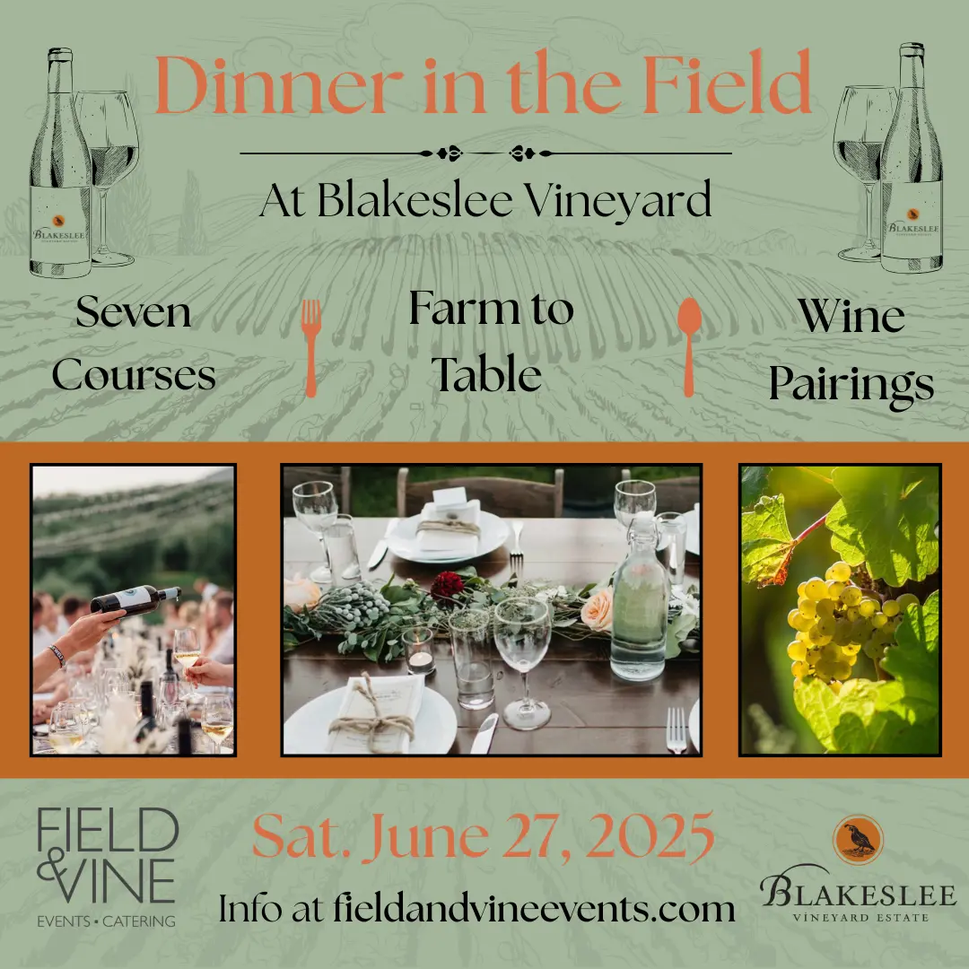 Blakeslee Dinner in the Field 2025 V.1 Dinner in the Field event