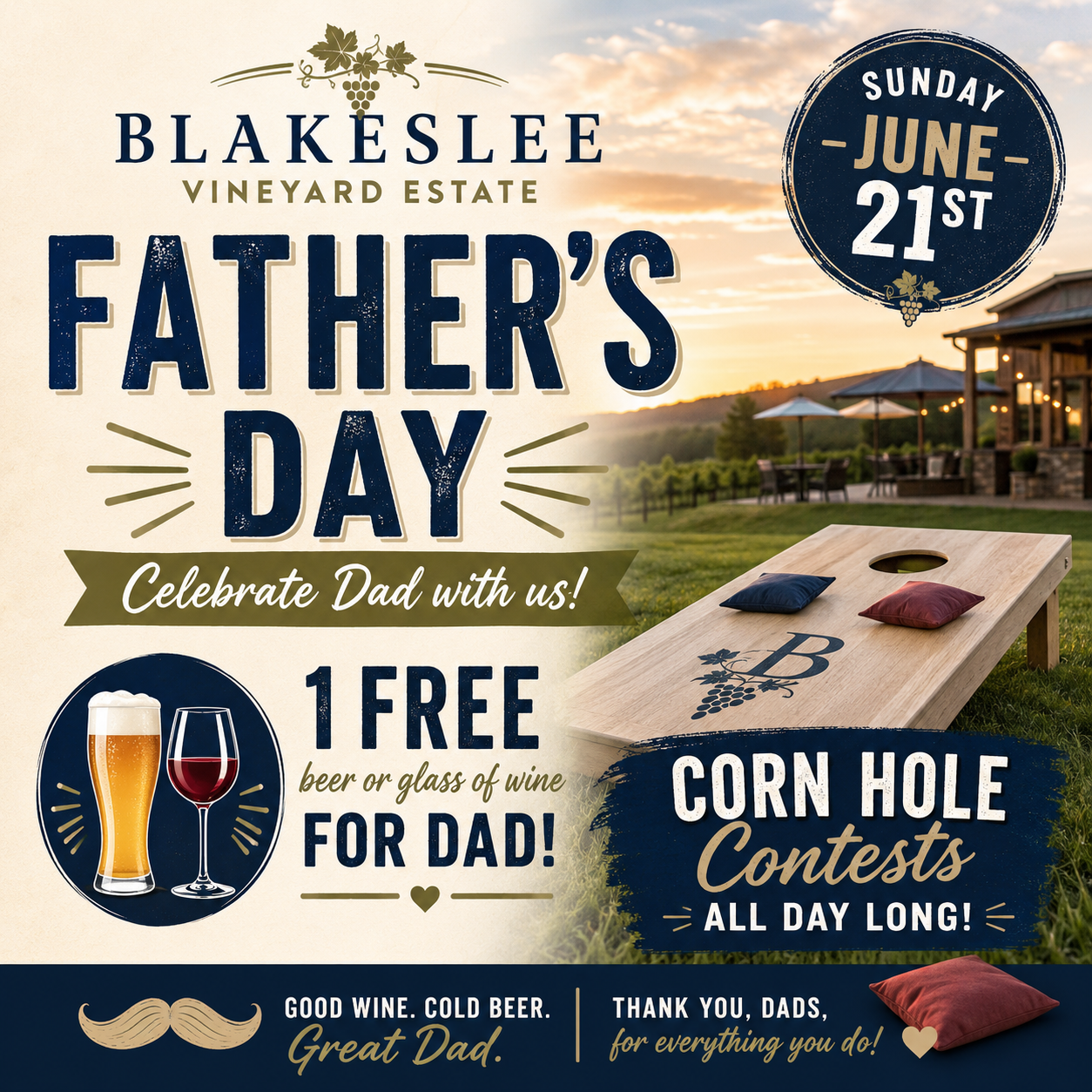 Father's Day flyer